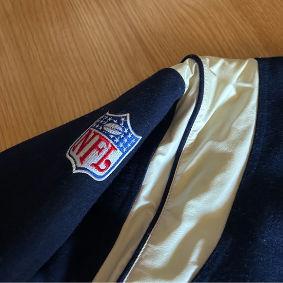 Vintage Reebok Tennessee Titans Letterman Jacket Youth Medium - Picture 4 of 10